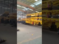 Mehrfunktions-Flachbett-Halbanhänger mit Tablett