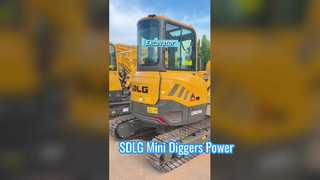 SDLG Mini-Kleinbagger