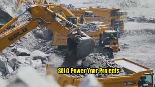 SDLG-Bagger, Grader, Bulldozer, Walze